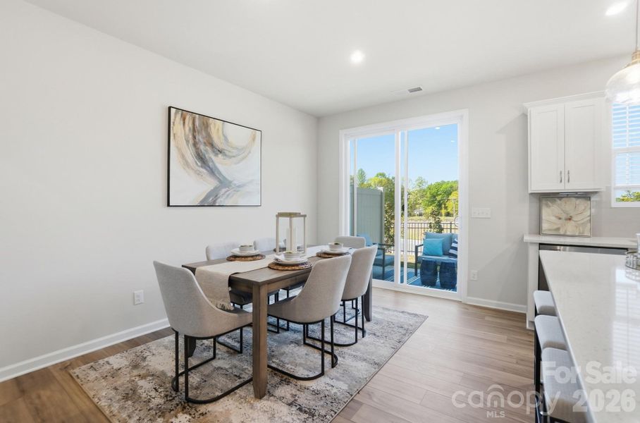 Furnished interior view inside a new home in Arbor Chase, Clover (Image 26).