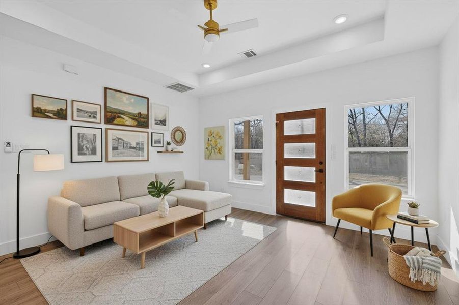 Furnished interior view inside a new home in , Mabank (Image 3).