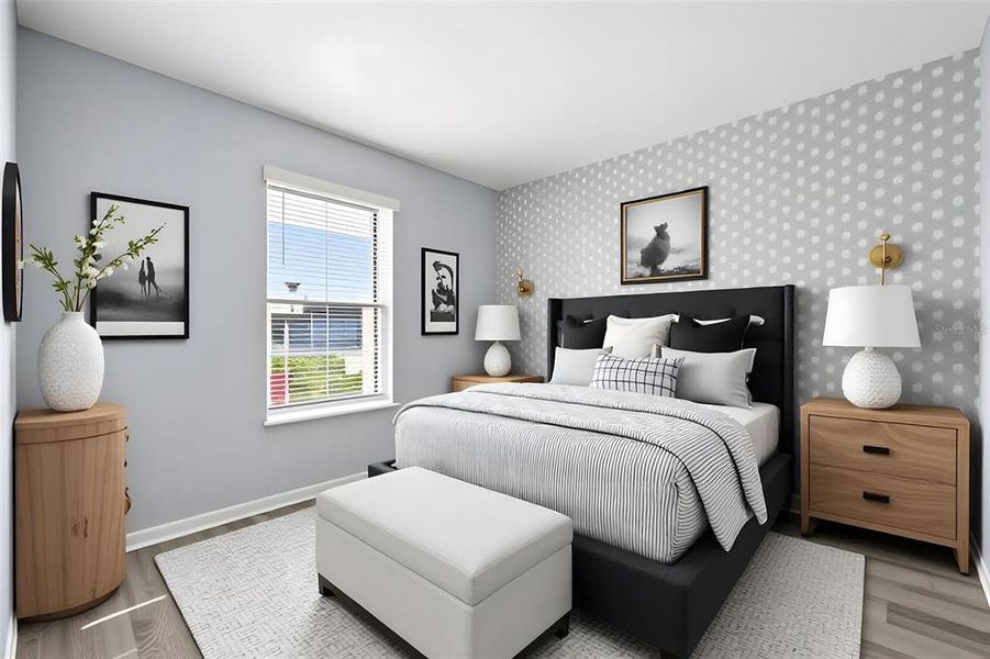 Furnished interior view inside a new home in , Okahumpka (Image 19). Furnished interior view inside a new home in , Okahumpka (Image 19).