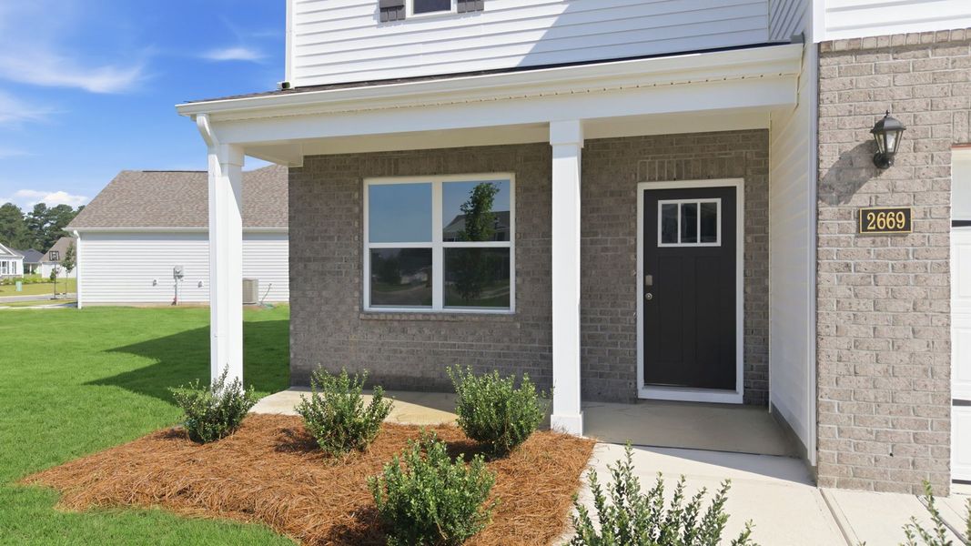 Exterior details and patio area of a home in Villa Grande, Winterville (Image 3). Exterior details and patio area of a home in Villa Grande, Winterville (Image 3).