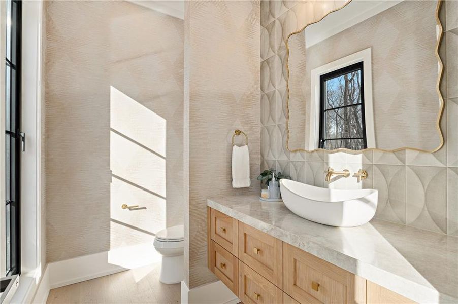 Furnished interior view inside a new home in , Canton (Image 16).