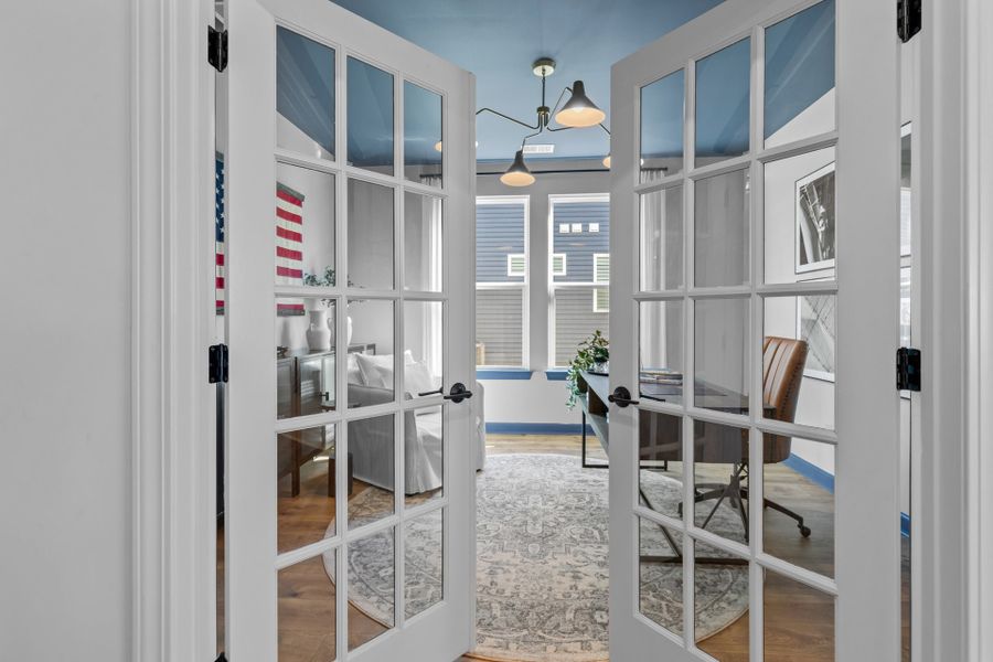 Representative furnished interior of a home built from the The Surfrider by Chesapeake Homes in Coastal Club of the Carolinas, Calabash (Image 35).