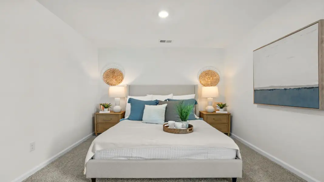 Furnished interior view inside a new home in McKenzie Gardens, Brunswick (Image 18).