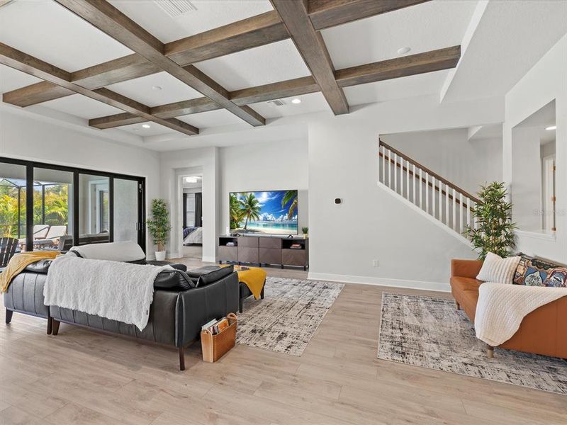 Furnished interior view inside a new home in Waterset, Apollo Beach (Image 13).