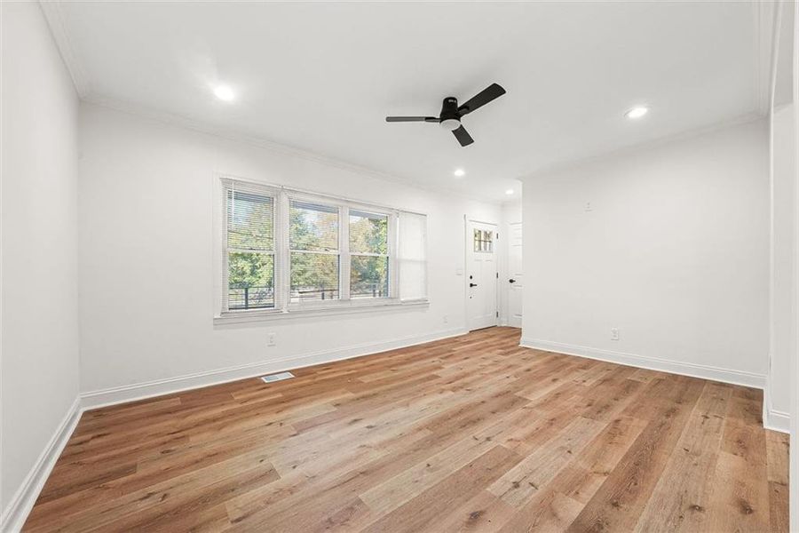 Spacious, unfurnished interior of a new home in , Atlanta (Image 29). Spacious, unfurnished interior of a new home in , Atlanta (Image 29).