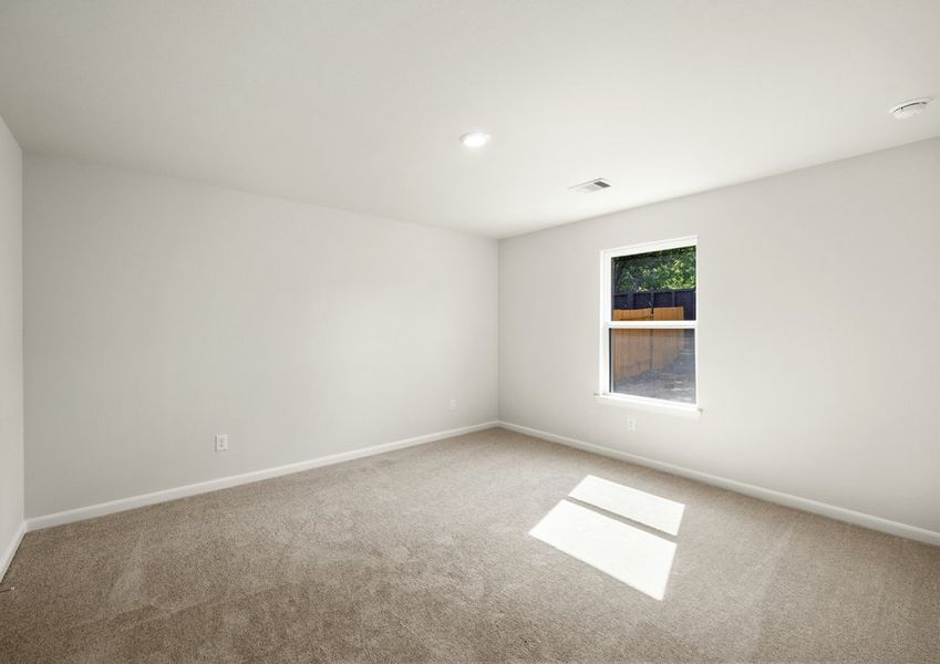 Spacious master bedroom Spacious master bedroom