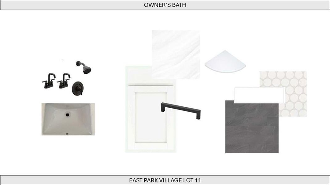 Sample of building materials used in homes in East Park Village, Kennesaw (Image 32). Sample of building materials used in homes in East Park Village, Kennesaw (Image 32).