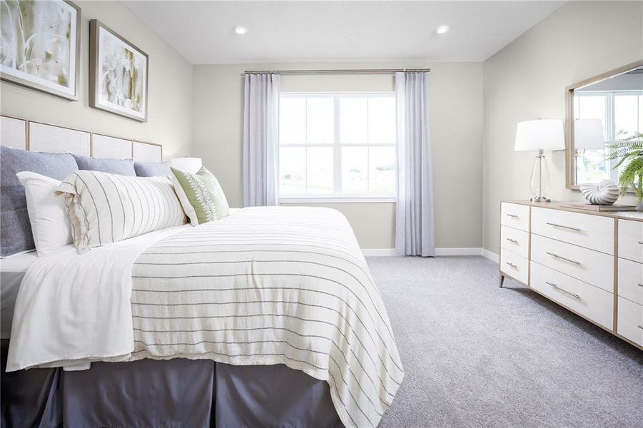 Furnished interior view inside a new home in Cedar Landings, Leesburg (Image 6).