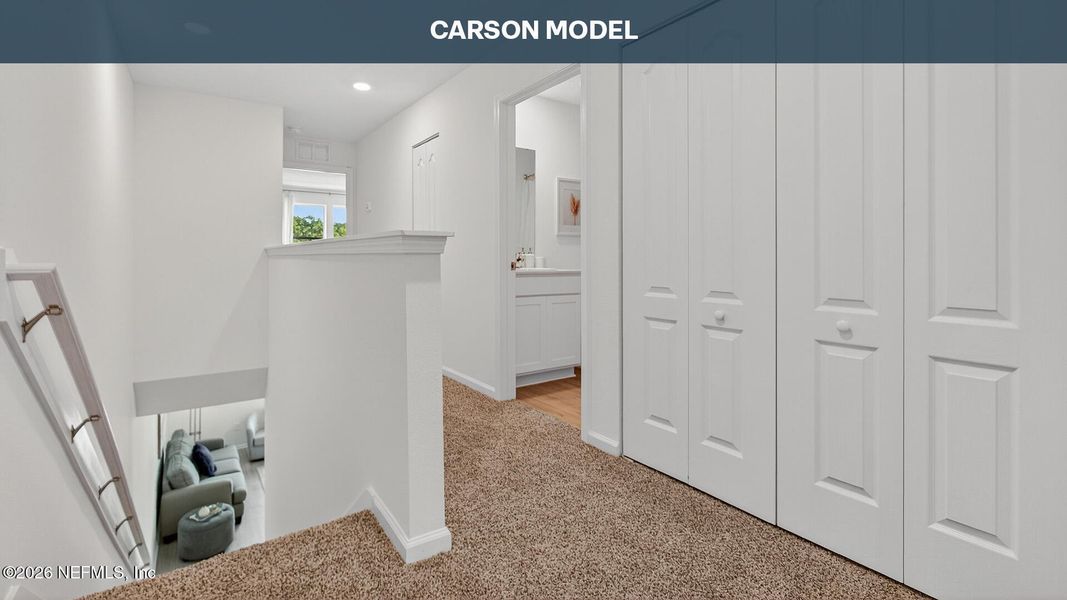 Spacious, unfurnished interior of a new home in Trout River, Jacksonville (Image 19).
