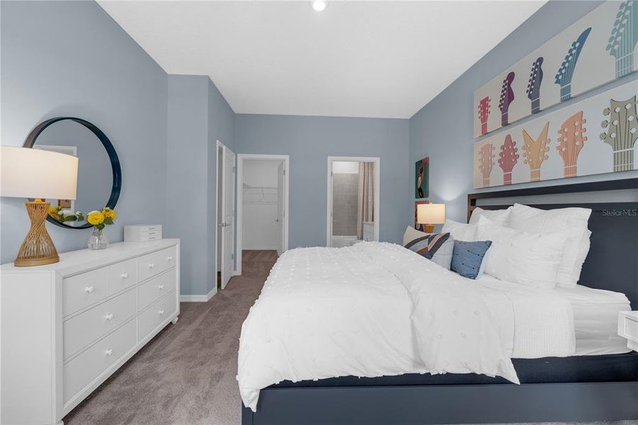 Furnished interior view inside a new home in Green Leaf, West Melbourne (Image 15).