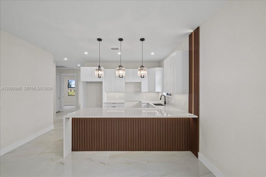 Furnished interior view inside a new home in , Lehigh Acres (Image 9).