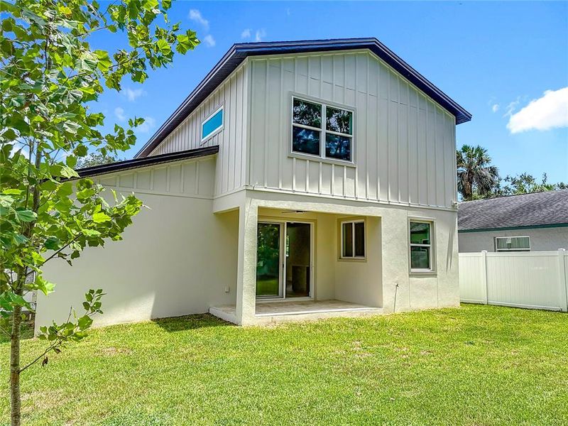 Fully fenced backyard with room for a pool. Fully fenced backyard with room for a pool.