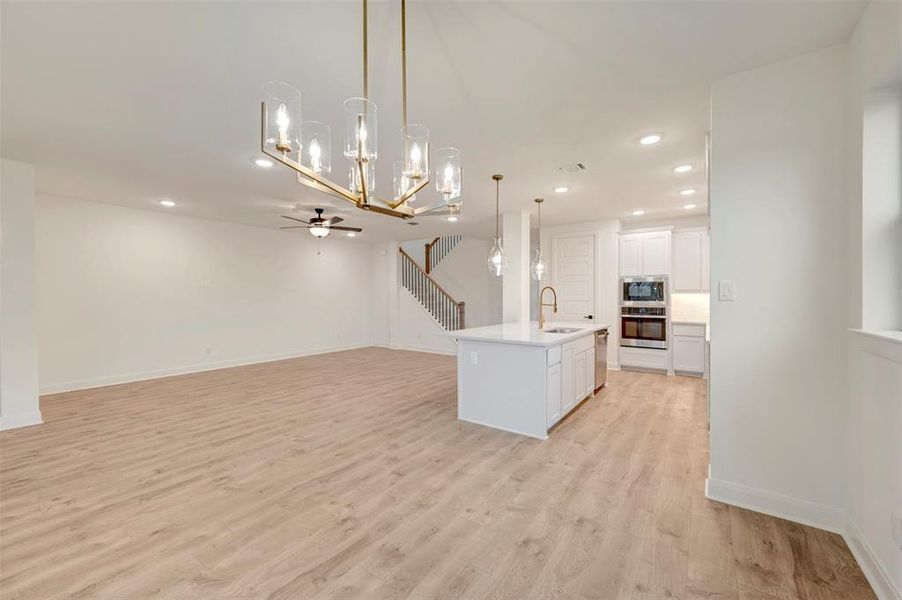 Spacious, unfurnished interior of a new home in Karis - Village Series, Crowley (Image 28).