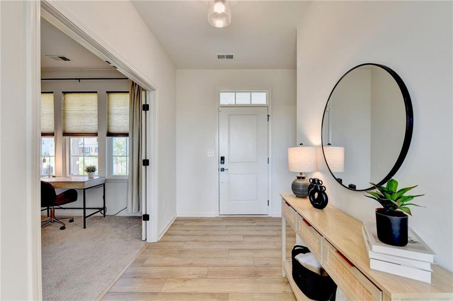 Furnished interior view inside a new home in Sweetbay Farm, Lawrenceville (Image 52).