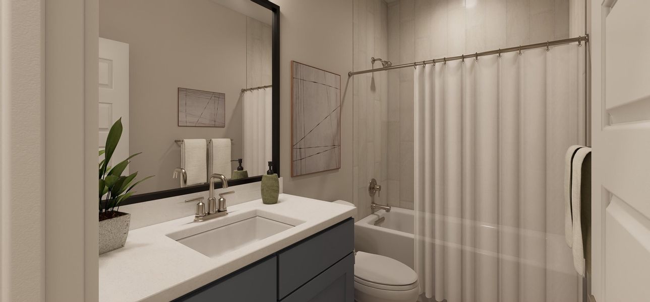 Furnished interior view inside a new home in , Charleston (Image 24).