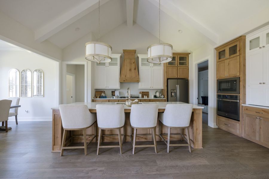 Representative furnished interior of a home built from the The Ellen II by Reece Homes in Greens Prairie Reserve, College Station (Image 6). Representative furnished interior of a home built from the The Ellen II by Reece Homes in Greens Prairie Reserve, College Station (Image 6).