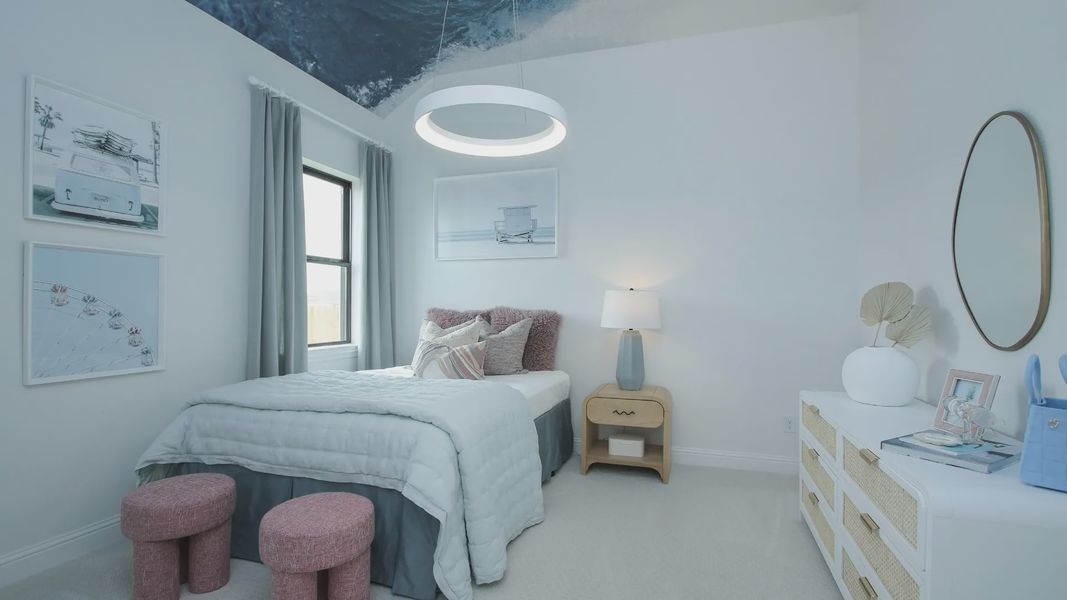 Furnished interior view inside a new home in Piedmont, San Antonio (Image 13).