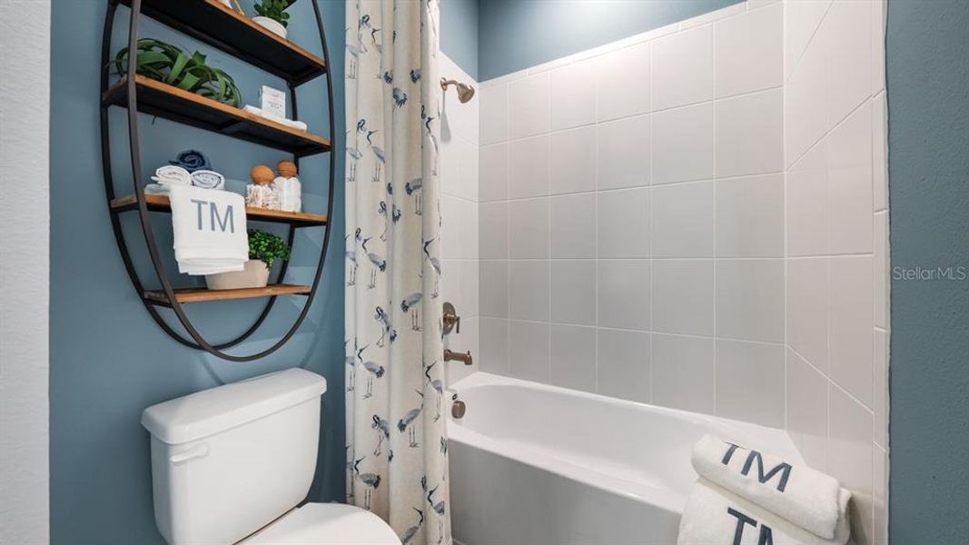 Furnished interior view inside a new home in Esplanade at Wiregrass Ranch, Wesley Chapel (Image 45).