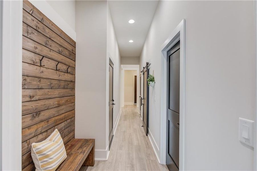Furnished interior view inside a new home in , Suwanee (Image 9).