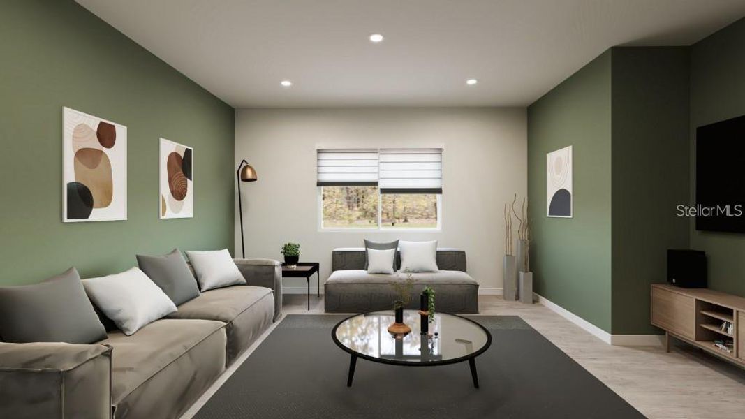 Furnished interior view inside a new home in , Myakka City (Image 4).