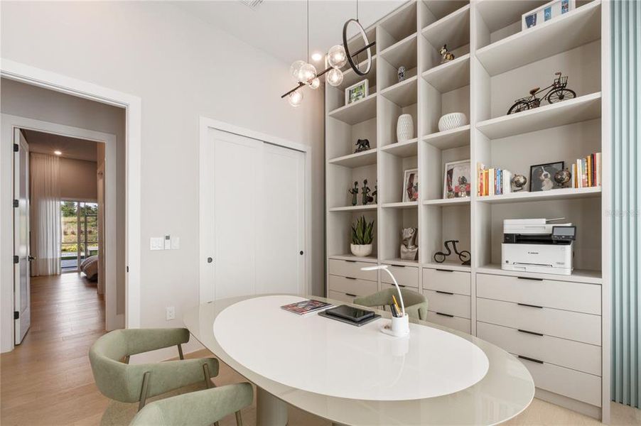 Furnished interior view inside a new home in Bella Collina, Montverde (Image 18).