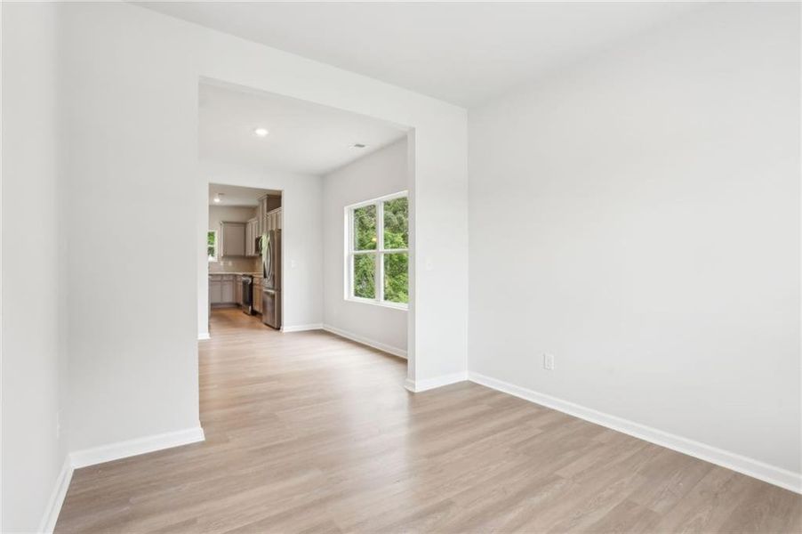 Spacious, unfurnished interior of a new home in The Hills at Cedar Creek, Winder (Image 32).