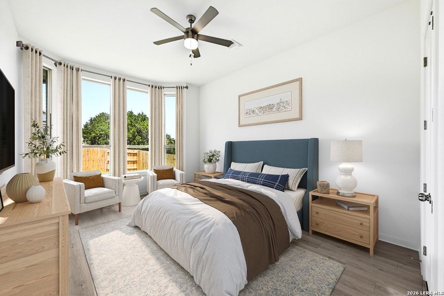 Furnished interior view inside a new home in La Cima, San Marcos (Image 13).