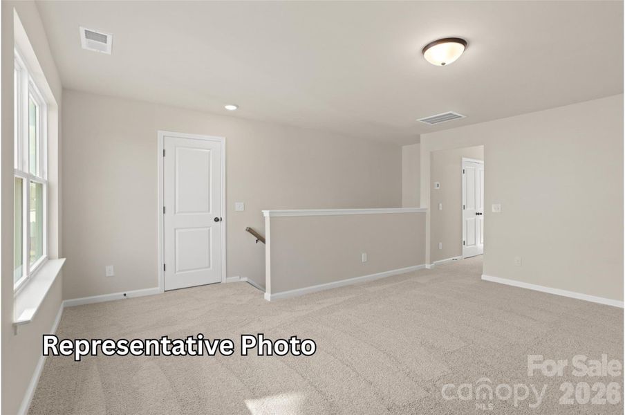 Spacious, unfurnished interior of a new home in Founders Landing | 55+ Community, Gastonia (Image 13).