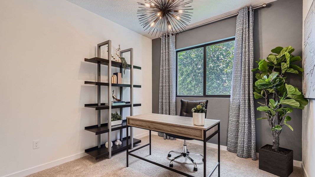 Furnished interior view inside a new home in Ashwood Cove, Lake Worth (Image 24).