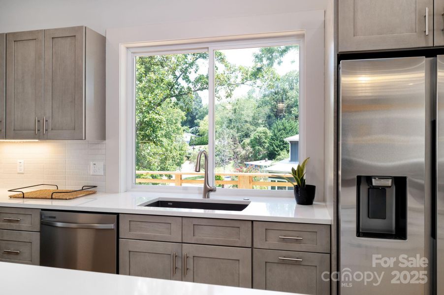 Wooded Views From the Chef's Kitchen Wooded Views From the Chef's Kitchen