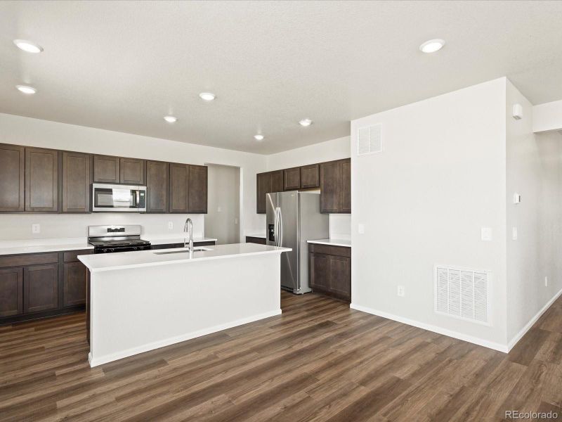 Furnished interior view inside a new home in Revere at Johnstown, Johnstown (Image 13).