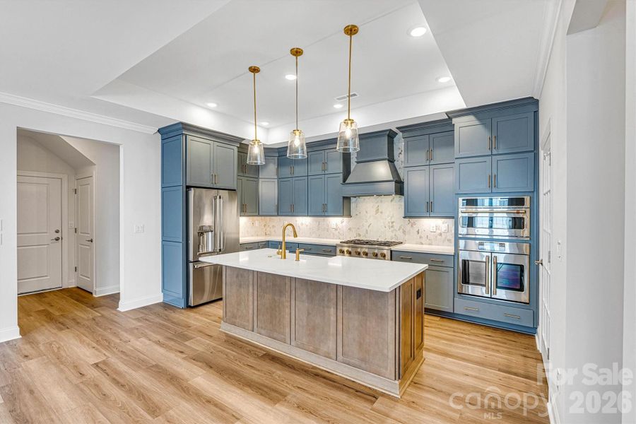 Furnished interior view inside a new home in The Courtyards at Lake Davidson, Mooresville (Image 9).