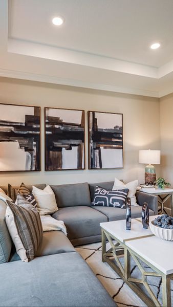 Representative furnished interior of a home built from the Saint Croix by Taylor Morrison in Windward Preserve, Cocoa (Image 23). Representative furnished interior of a home built from the Saint Croix by Taylor Morrison in Windward Preserve, Cocoa (Image 23).