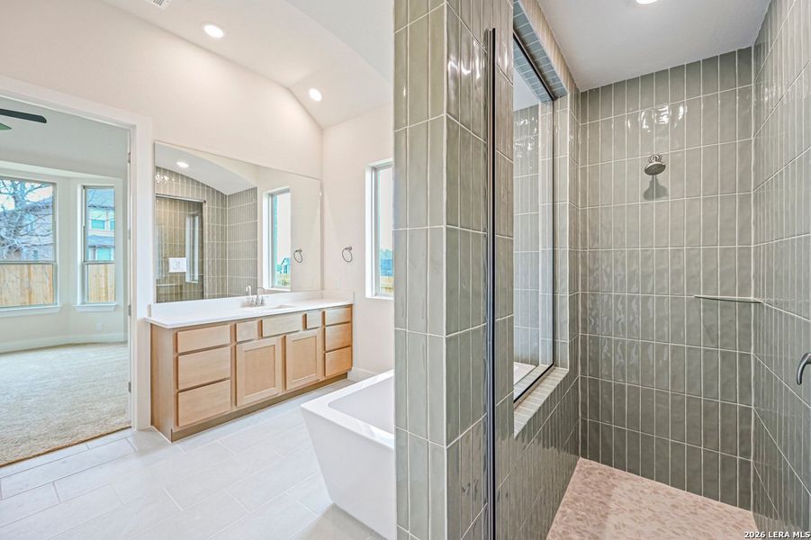 Furnished interior view inside a new home in Mont Blanc, Schertz (Image 5).