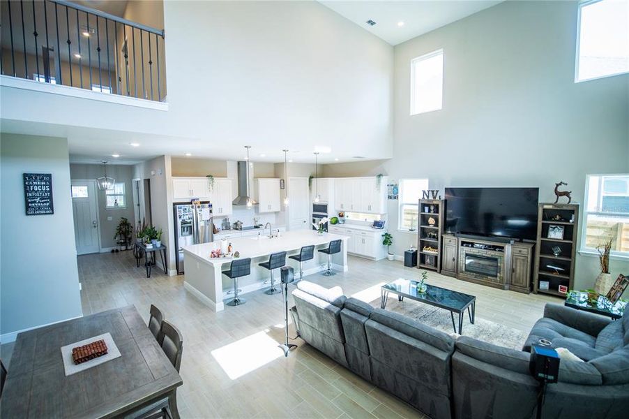 Furnished interior view inside a new home in Weslyn Park at Sunbridge, St. Cloud (Image 9).