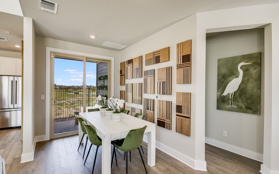 Furnished interior view inside a new home in Easton Park, Austin (Image 7).