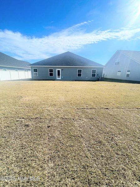 Exterior details and patio area of a home in Athens Acres, New Bern (Image 3).