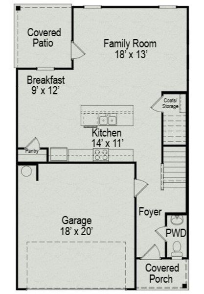 2D floor plan layout of this home in Cantigny Park, Clarksville, TN (Image 5). 2D floor plan layout of this home in Cantigny Park, Clarksville, TN (Image 5).
