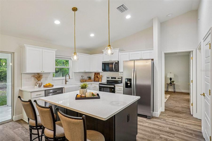Furnished interior view inside a new home in , Citrus Springs (Image 13).