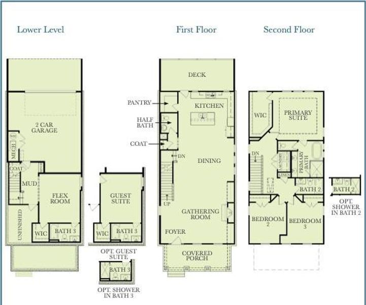 2D floor plan layout of this home in Holly Springs Town Center, Holly Springs, GA (Image 3). 2D floor plan layout of this home in Holly Springs Town Center, Holly Springs, GA (Image 3).