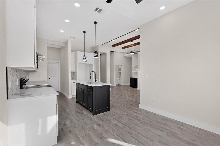 Furnished interior view inside a new home in , Trinidad (Image 14). Furnished interior view inside a new home in , Trinidad (Image 14).