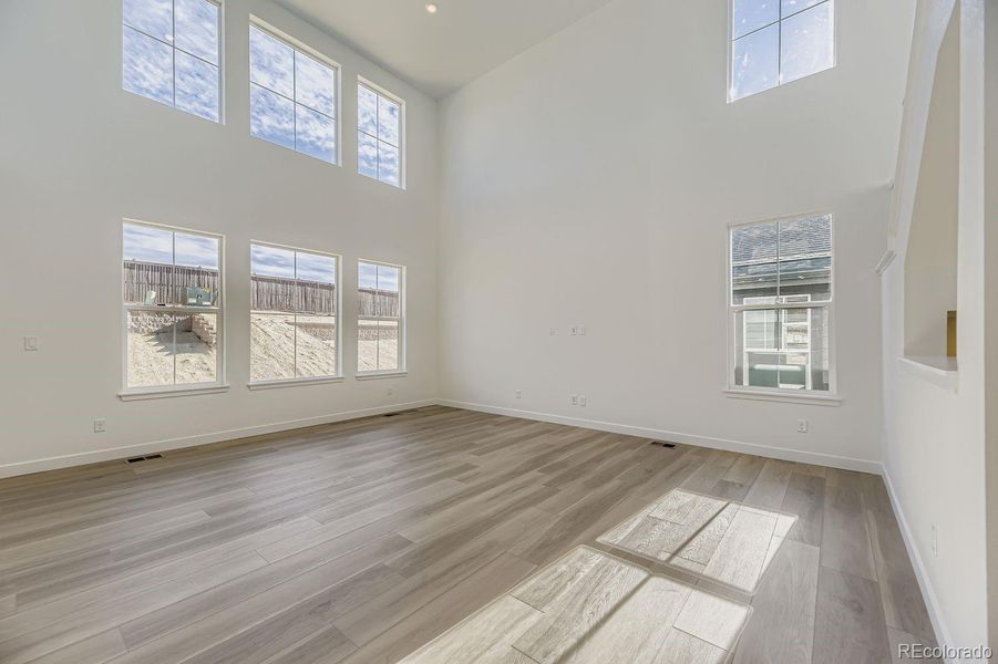 Spacious, unfurnished interior of a new home in Newlin Crossing: The Monarch Collection, Parker (Image 10).