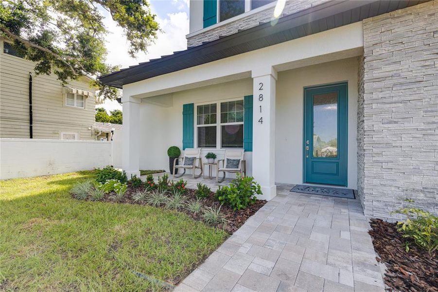 Exterior details and patio area of a home in , Gulfport (Image 40). Exterior details and patio area of a home in , Gulfport (Image 40).