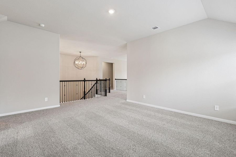 Photo is not of the actual home, but is an inspirational photo of builder’s model home and may depict options, furnishings, and/or decorator features that are not included