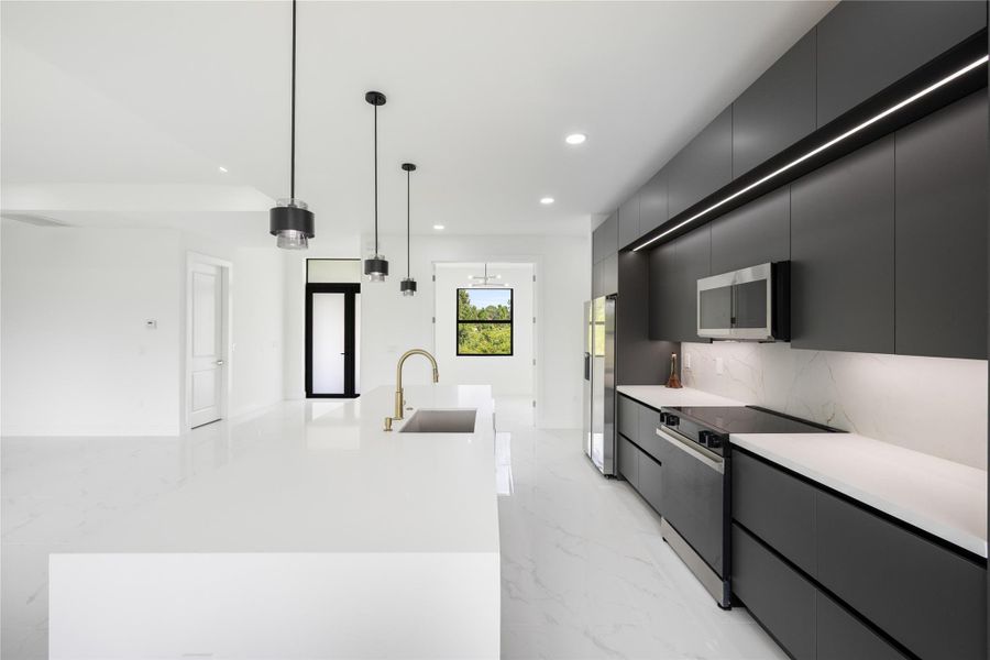 Furnished interior view inside a new home in , Lehigh Acres (Image 16).