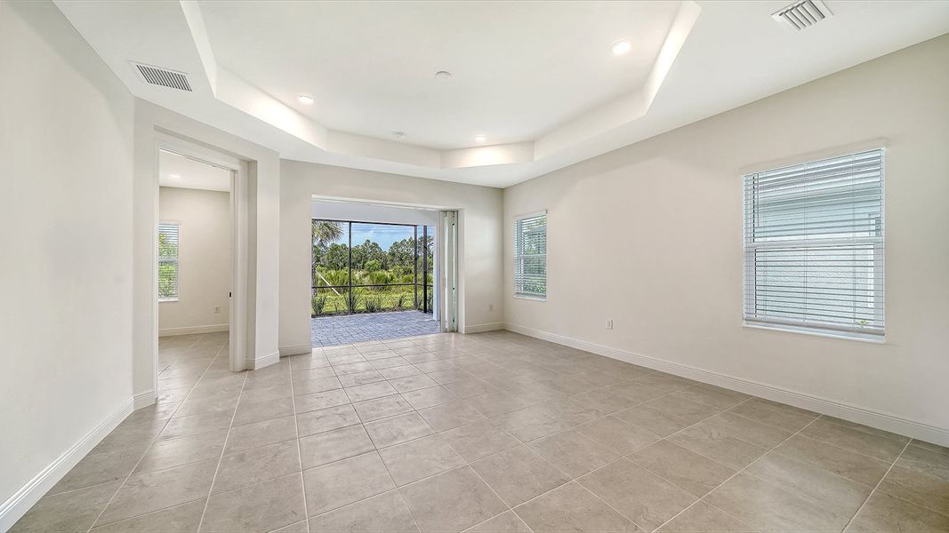 Spacious, unfurnished interior of a new home in Windward Real Estate and Homes for Sale in Sarasota, FL - Neal Communities, Lakewood Ranch (Image 31).