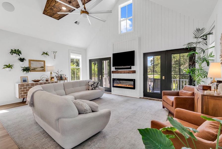 Furnished interior view inside a new home in , Georgetown (Image 17). Furnished interior view inside a new home in , Georgetown (Image 17).