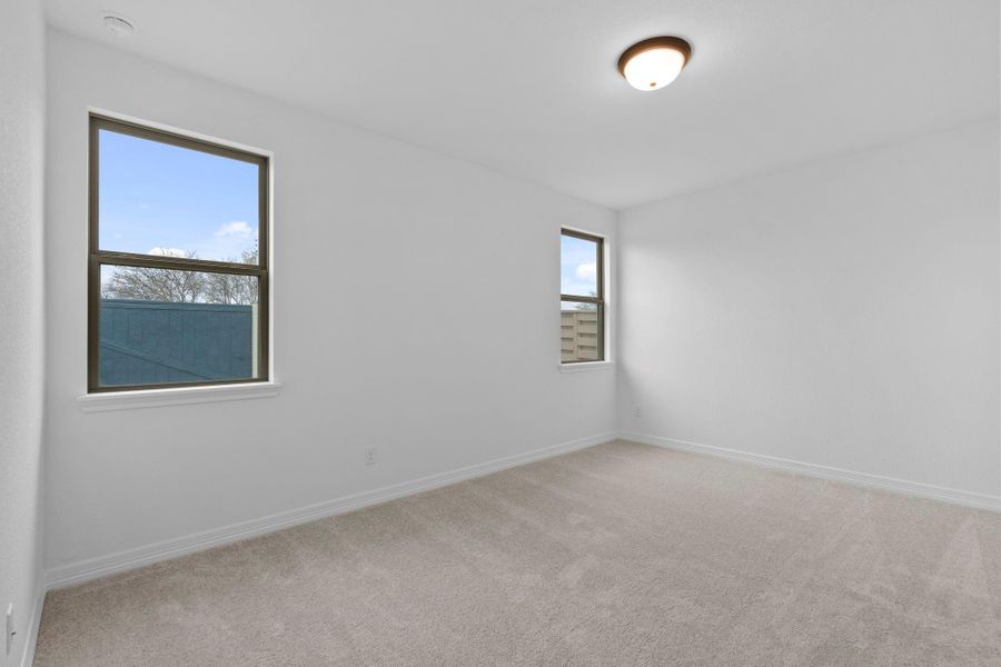 Spacious, unfurnished interior of a new home in Austin Point, Richmond (Image 14). Spacious, unfurnished interior of a new home in Austin Point, Richmond (Image 14).