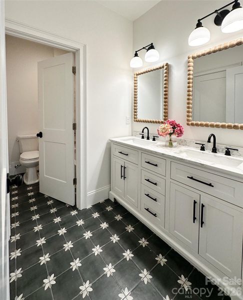Furnished interior view inside a new home in , Matthews (Image 19).