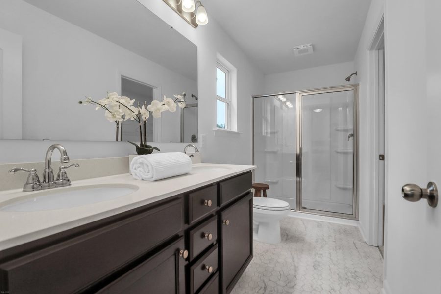 Furnished interior view inside a new home in , Ravenel (Image 14).